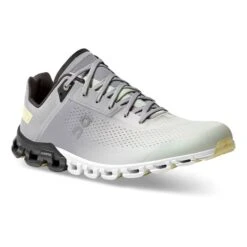 On Running Scarpe On Cloudflow Grigio Bianco Giallo -On Running on 000035.99235 006