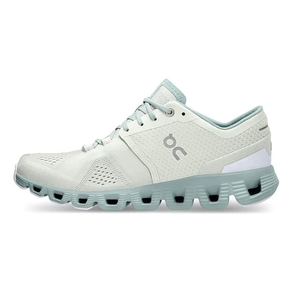 On Running Scarpe On Cloud X Bianco Sporco Turchese Donna 5 On Running Scarpe On Cloud X Bianco Sporco Turchese Donna - immagine 3
