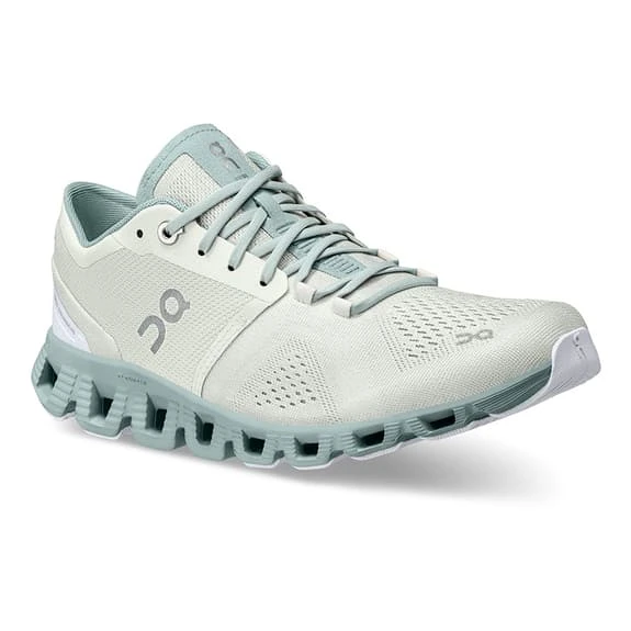 On Running Scarpe On Cloud X Bianco Sporco Turchese Donna 8 On Running Scarpe On Cloud X Bianco Sporco Turchese Donna - immagine 6