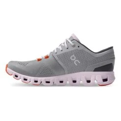 On Running Scarpe On Cloud X Grigio Arancione Donna -On Running on 000040.99041 004