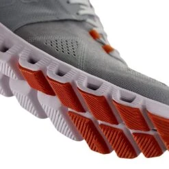On Running Scarpe On Cloud X Grigio Arancione Donna -On Running on 000040.99041 007