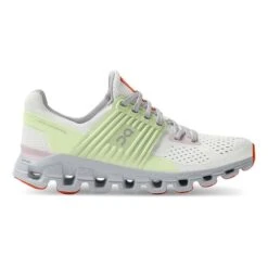 On Running Scarpe On Cloudswift Bianco Verde Arancione Donna