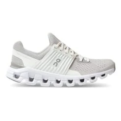 On Running Scarpe On Cloudswift Grigio Bianco Donna