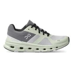 On Running Scarpe On Cloudrunner Verde Chiaro Grigio Donna