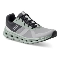 On Running Scarpe On Cloudrunner Grigio Verde Pallido 13 On Running Scarpe On Cloudrunner Grigio Verde Pallido -On Running on 000046.99021 006