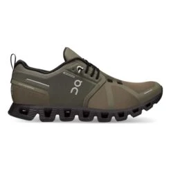 On Running Scarpe On Cloud 5 Waterproof Grigio Scuro Nero Donna
