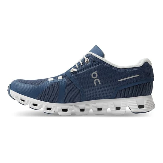 On Running Scarpe On Cloud 5 Blu Scuro Bianco Donna 4 On Running Scarpe On Cloud 5 Blu Scuro Bianco Donna - immagine 2