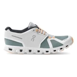 On Running Scarpe On Cloud 5 Push Bianco Verde Arancione Donna