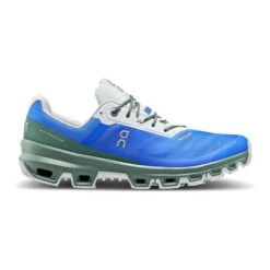 Scarpe On Running Cloudventure Waterproof Blu Verde Scuro
