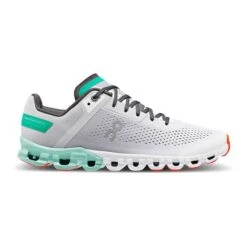 Scarpe On Running Cloudflow Grigio Verde Turchese Donna