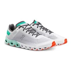 Scarpe On Running Cloudflow Grigio Verde Turchese Donna -On Running on 35.98208 006