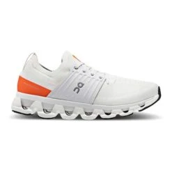 On Running Scarpe On Cloudswift 3 Bianco Arancio