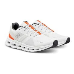 Scarpe On Running Cloudrunner Bianco Grigio-blu Arancio -On Running on 46.98199 006
