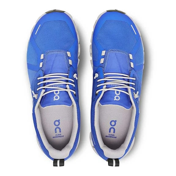 On Running Scarpe On Cloud 5 Waterproof Celeste Bianco Donna 5 On Running Scarpe On Cloud 5 Waterproof Celeste Bianco Donna - immagine 3