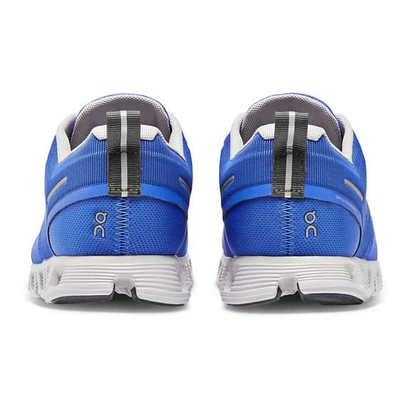 On Running Scarpe On Cloud 5 Waterproof Celeste Bianco Donna 7 On Running Scarpe On Cloud 5 Waterproof Celeste Bianco Donna - immagine 5