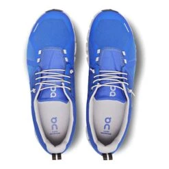 Scarpe On Running Cloud 5 Waterproof Celeste Bianco -On Running on 59.98345 003