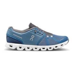 Scarpe On Running Cloud 5 Blu Bianco Grigio Scuro