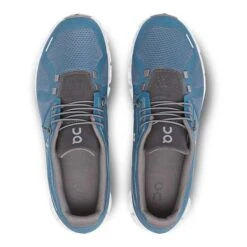 Scarpe On Running Cloud 5 Blu Bianco Grigio Scuro -On Running on 59.98374 003