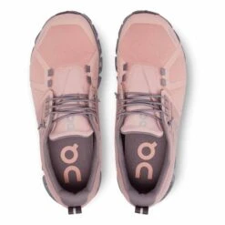 On Running Scarpe On Cloud 5 Waterproof Rosa Chiaro Grigio Donna -On Running on 59.98527 004