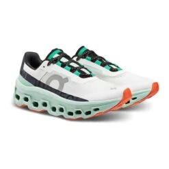 Scarpe On Running Cloudmonster Bianco Turchese Nero Donna -On Running on 61.98241 006