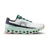 Scarpe On Running Cloudmonster Verde Chiaro Bianco Arancio -On Running on 61.98243 001