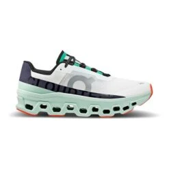 Scarpe On Running Cloudmonster Verde Chiaro Bianco Arancio