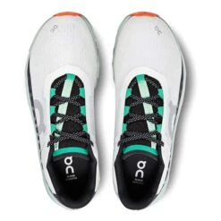 Scarpe On Running Cloudmonster Verde Chiaro Bianco Arancio -On Running on 61.98243 003