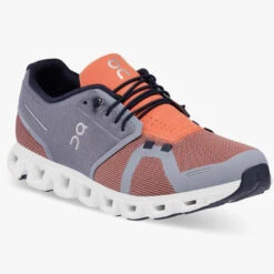 On Running Scarpe On Cloud 5 Combo - Grigio Arancio -On Running on cloud 5 combo foss 22 s5 hr
