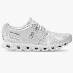 On Running Scarpe Donna On Cloud 5 - Bianco