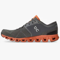 On Running Scarpe On Cloud X - Grigio Arancio -On Running on cloud x rust 21 s3 hr
