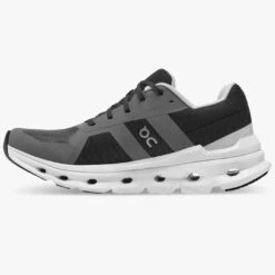 On Running Scarpe Donna On Cloudrunner - Grigio Nero -On Running on cloudrunner w shoes eclip 22 s3 hr